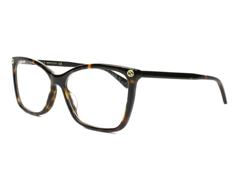 gucci woman's eyeglasses gg 03900 002 50-21-140|Gucci designer eyeglasses for women.